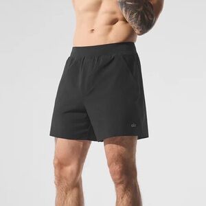 ALO MENS Black 5" Repetition Shorts NEW WITH TAGS!!!